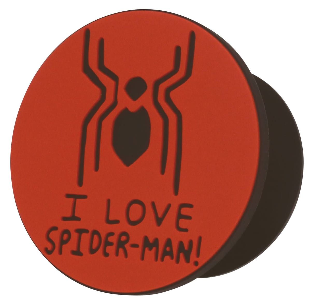 スパイダーマン：NO WAY HOME I love Spider-man!スマホグリップ　I LOVE SPIDER-MAN!