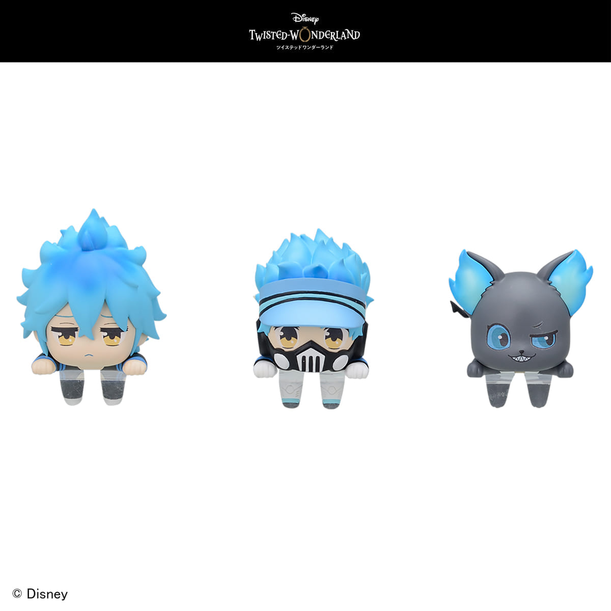 セガプライズ『ディズニー ツイステッドワンダーランド』ちょこのせ モアプラスミニフィギュア“イグニハイド寮&グリム”