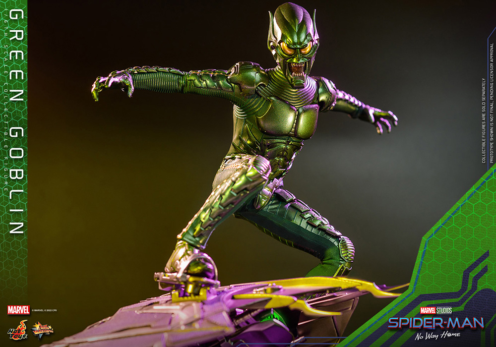 『スパイダーマン：ノー・ウェイ・ホーム』1/6スケールフィギュア　グリーン・ゴブリン10
