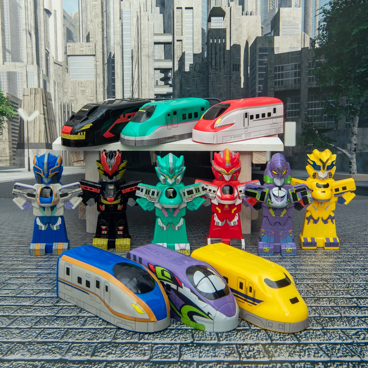 マクドナルド ハッピーセット『新幹線変形ロボ シンカリオンZ』メイン