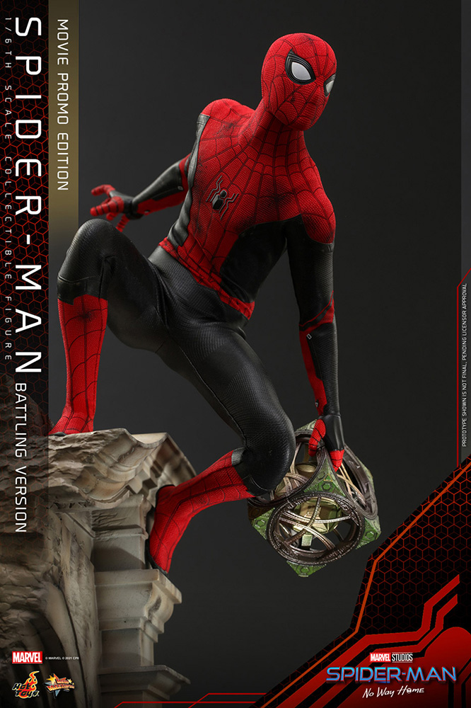 ホットトイズ スパイダーマン 1/6 ノーウェイホーム (バトル版 