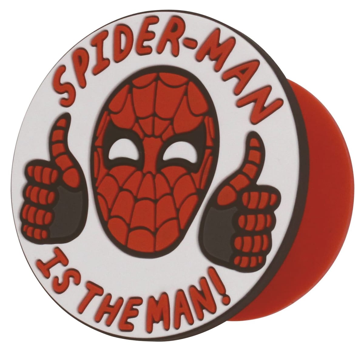 スパイダーマン：NO WAY HOME I love Spider-man!スマホグリップ　SPIDER-MAN IS THE MAN!