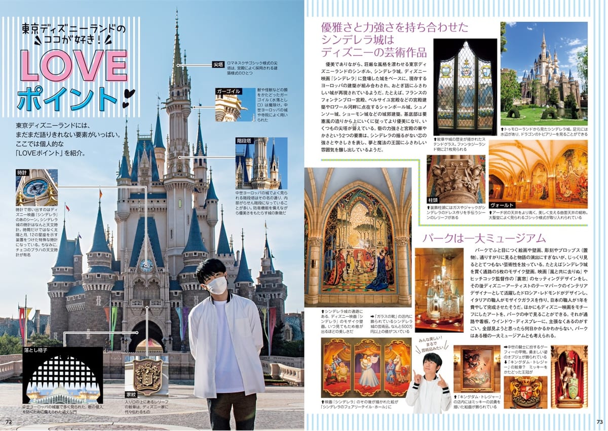 講談社『Disney Supreme Guide 東京ディズニーランド ガイドブック with 風間俊介』2
