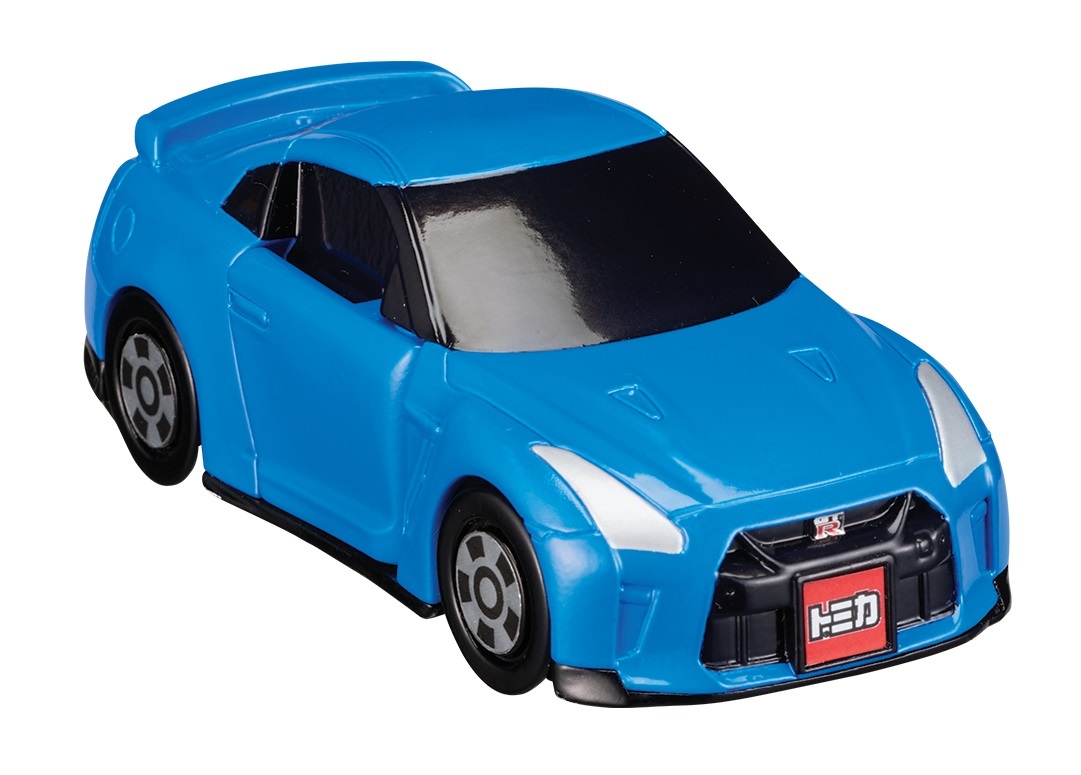 特別カラー（ブルー）の「はじめてトミカ 日産 NISSAN GT-R」