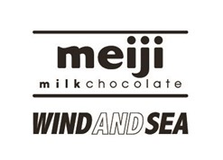 WIND AND SEA × 「明治ミルクチョコレート」 collaboration.