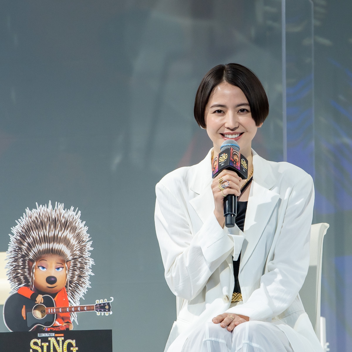 長澤まさみさん２ Sing シング ネクストステージ 日本語吹替え版キャスト報告会 Dtimes