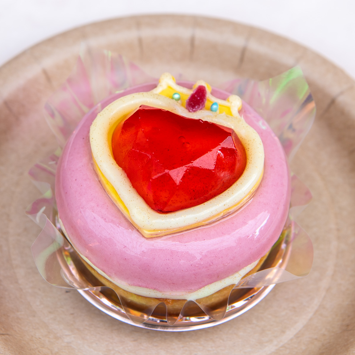 プリズムハートコンパクトのケーキ ～ピーチ＆ストロベリー～