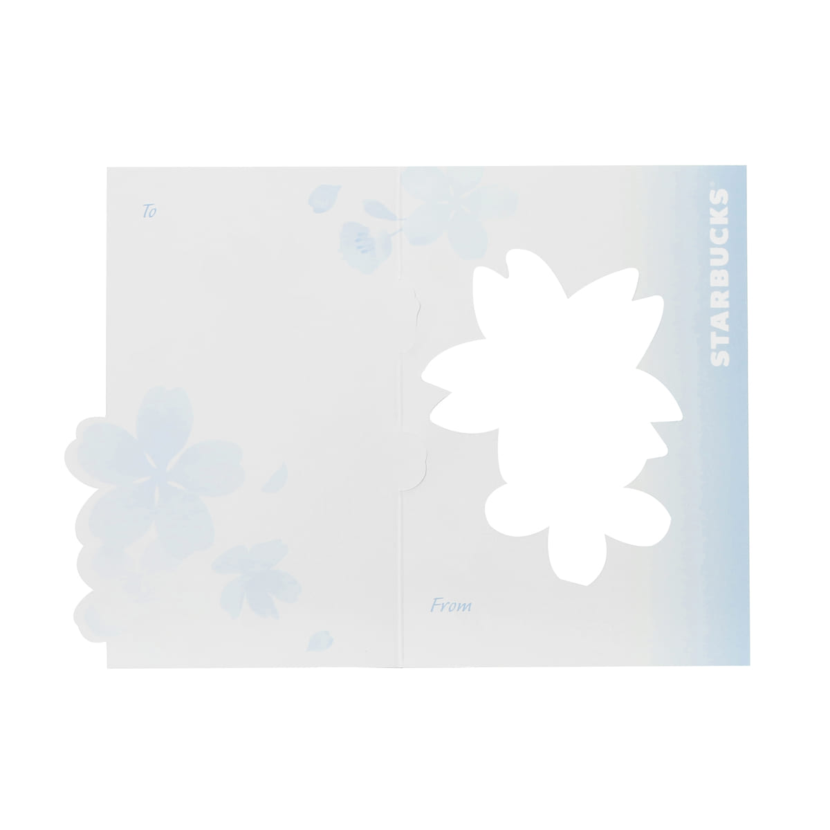 SAKURA2022ビバレッジカード ビューティー　メッセージカード