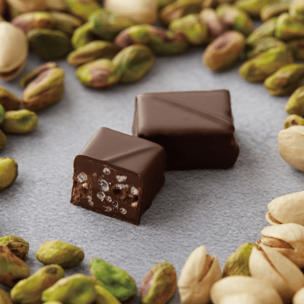 【ひとくちチョコレート】究極のピスタチオプラリネチョコレート