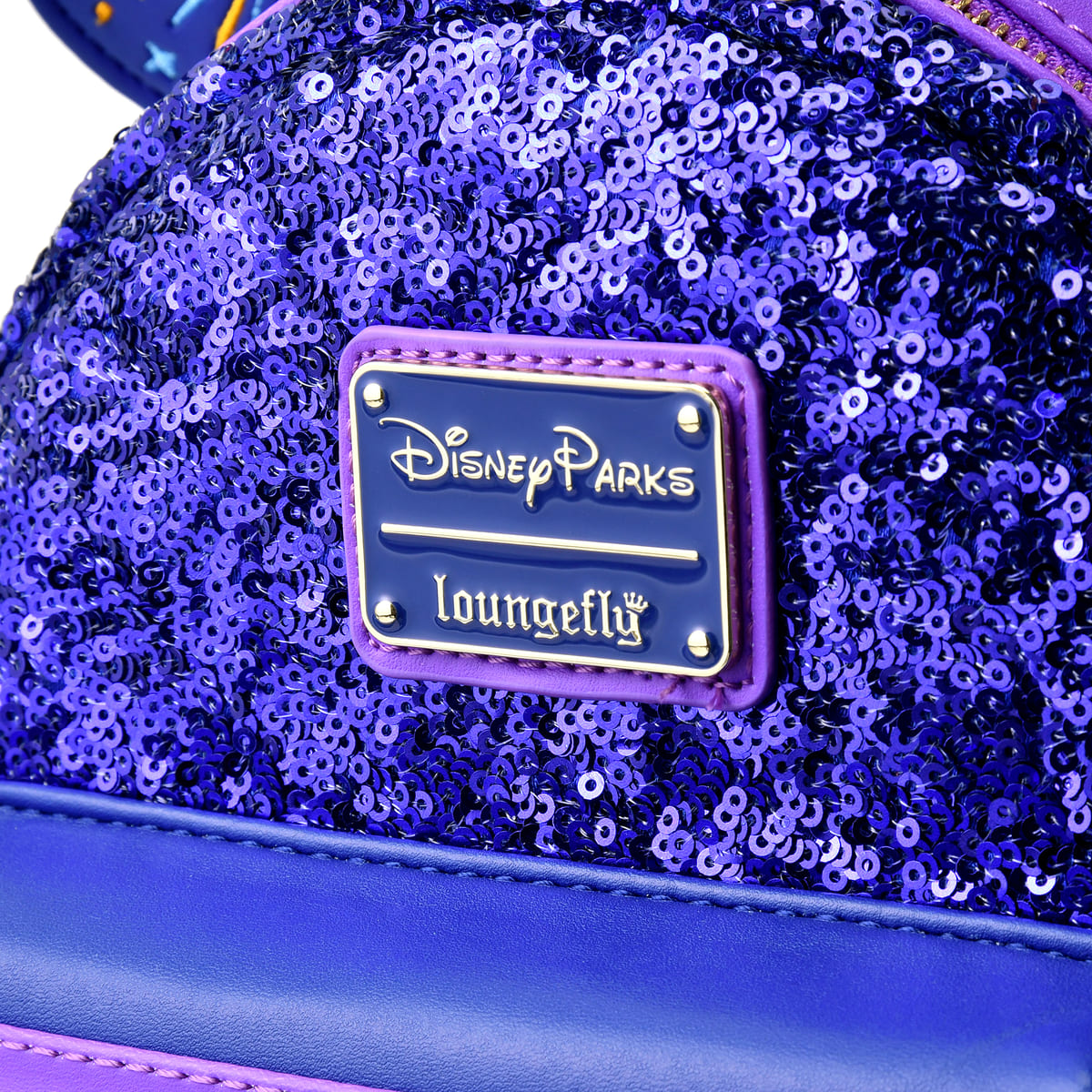 【Loungefly】ミッキー リュックサック・バックパック スパンコール Disneyland Paris 30th Family04
