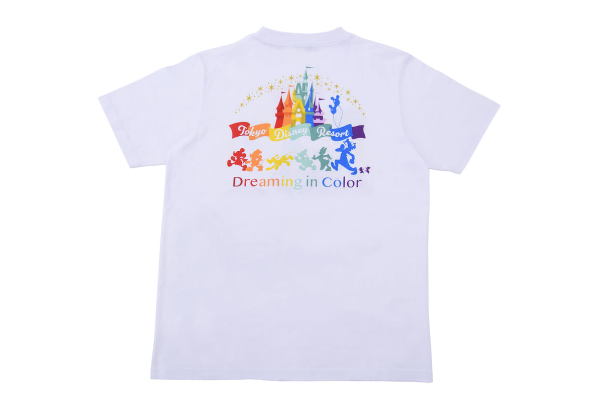 東京ディズニーリゾート“Dreaming in Color”Tシャツ2
