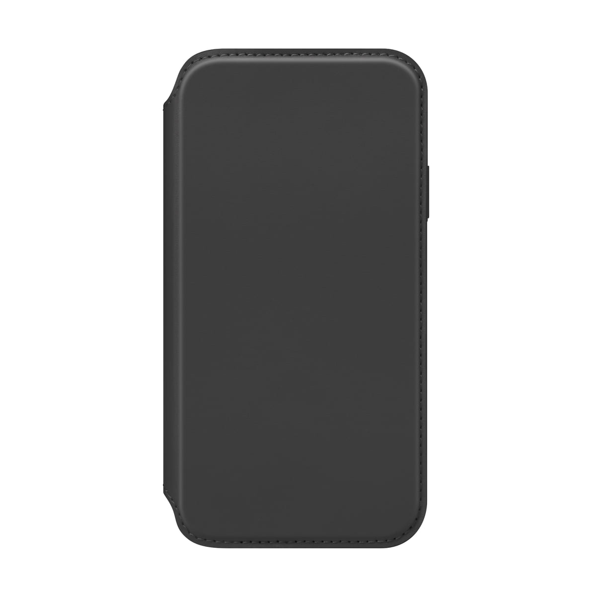 iPhone SE 第3世代 ガラスフリップケース（ブラック）カバー