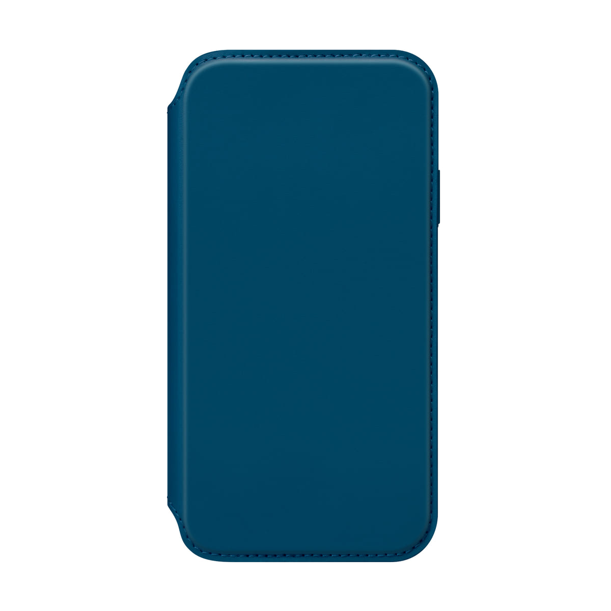 iPhone SE 第3世代 ガラスフリップケース（ネイビー）カバー
