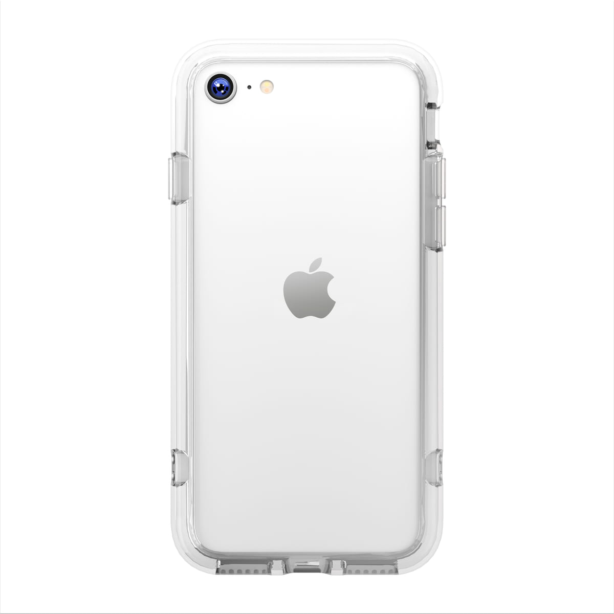 iPhone SE 第3世代 抗菌TPUバンパー（取り付け）