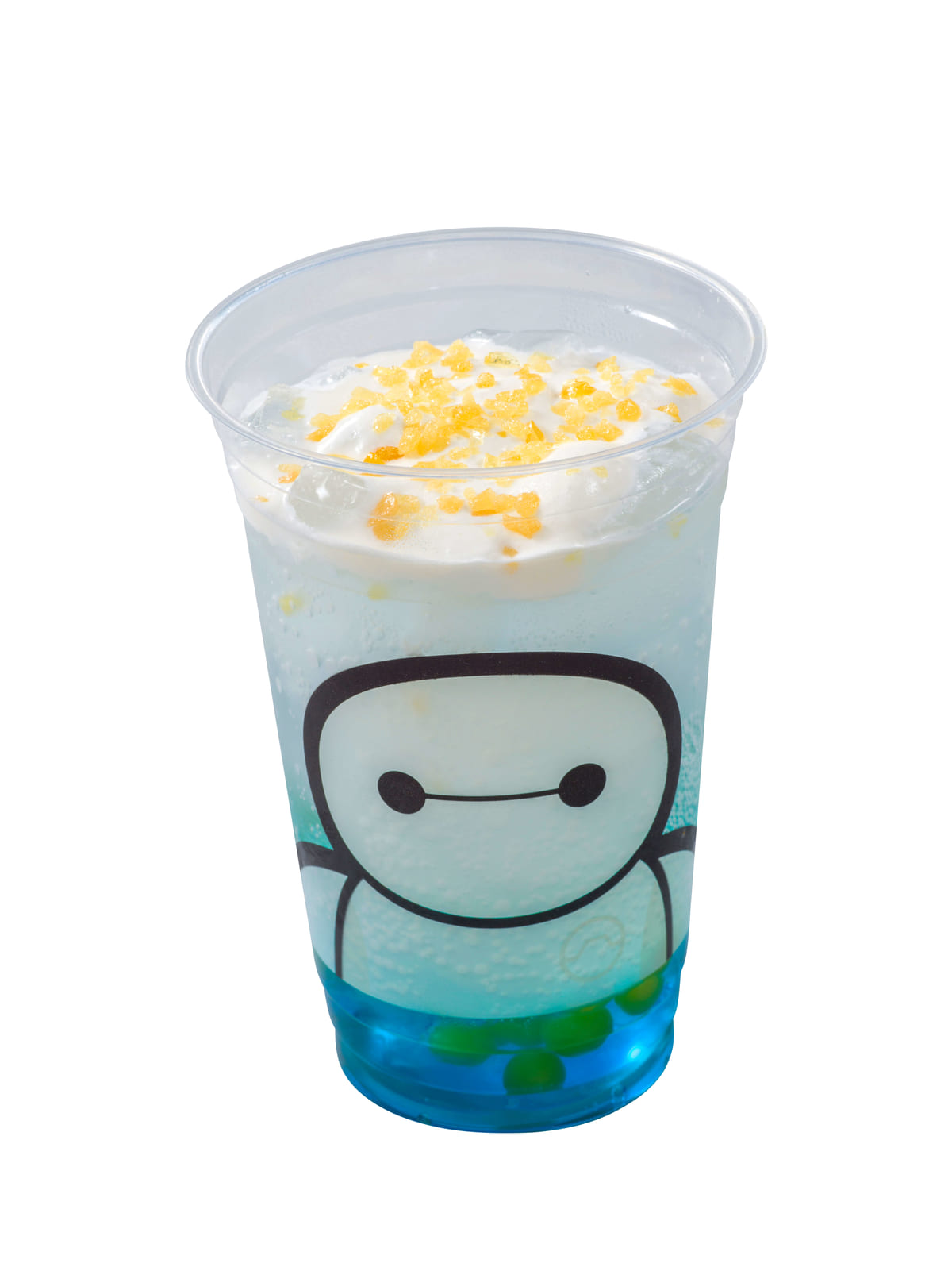 スパークリングゼリードリンク（ラムネフレーバー＆ホイップ）