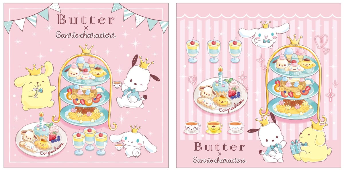 Butter「サンリオキャラクターズ」コラボカフェ2