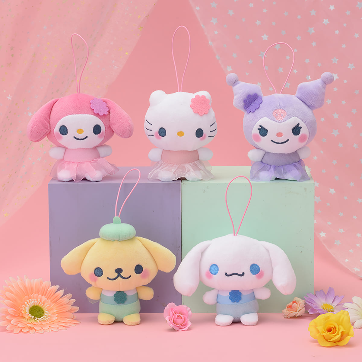 セガプライズ ゆるかわ　サンリオキャラクターズ　フェアリードレスマスコット