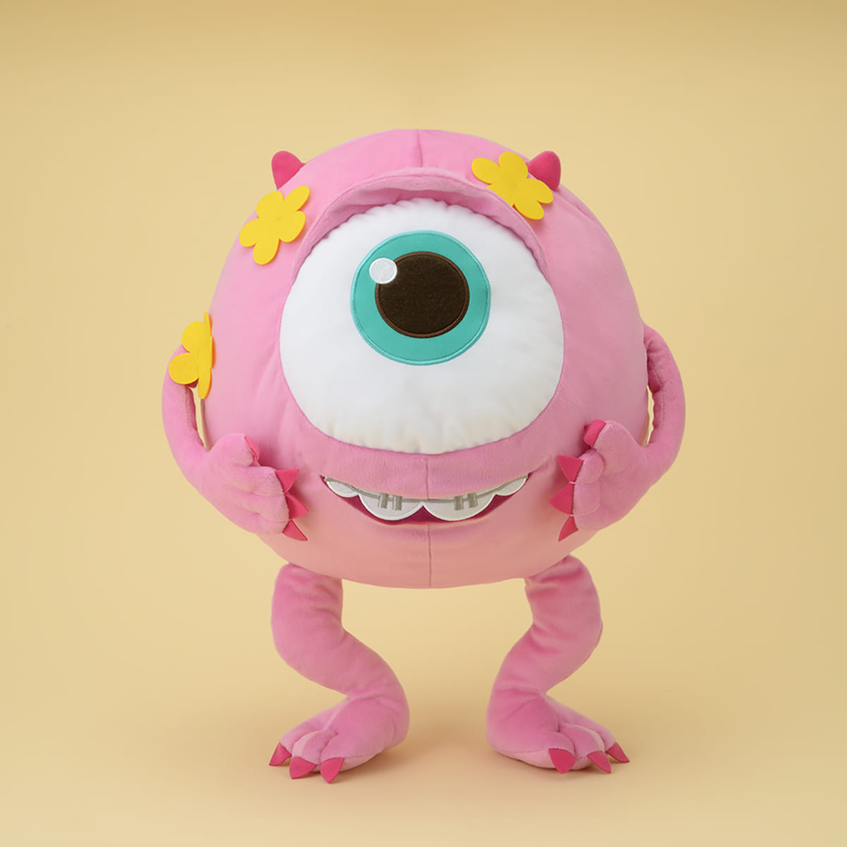 セガプライズ ディズニー＆ピクサー『モンスターズ・インク』マイク・ワゾウスキ ギガジャンボピンクぬいぐるみ