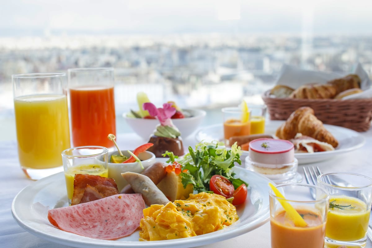 ホテル京阪 ユニバーサル・タワー「朝食付き宿泊プラン」朝食メニュー例