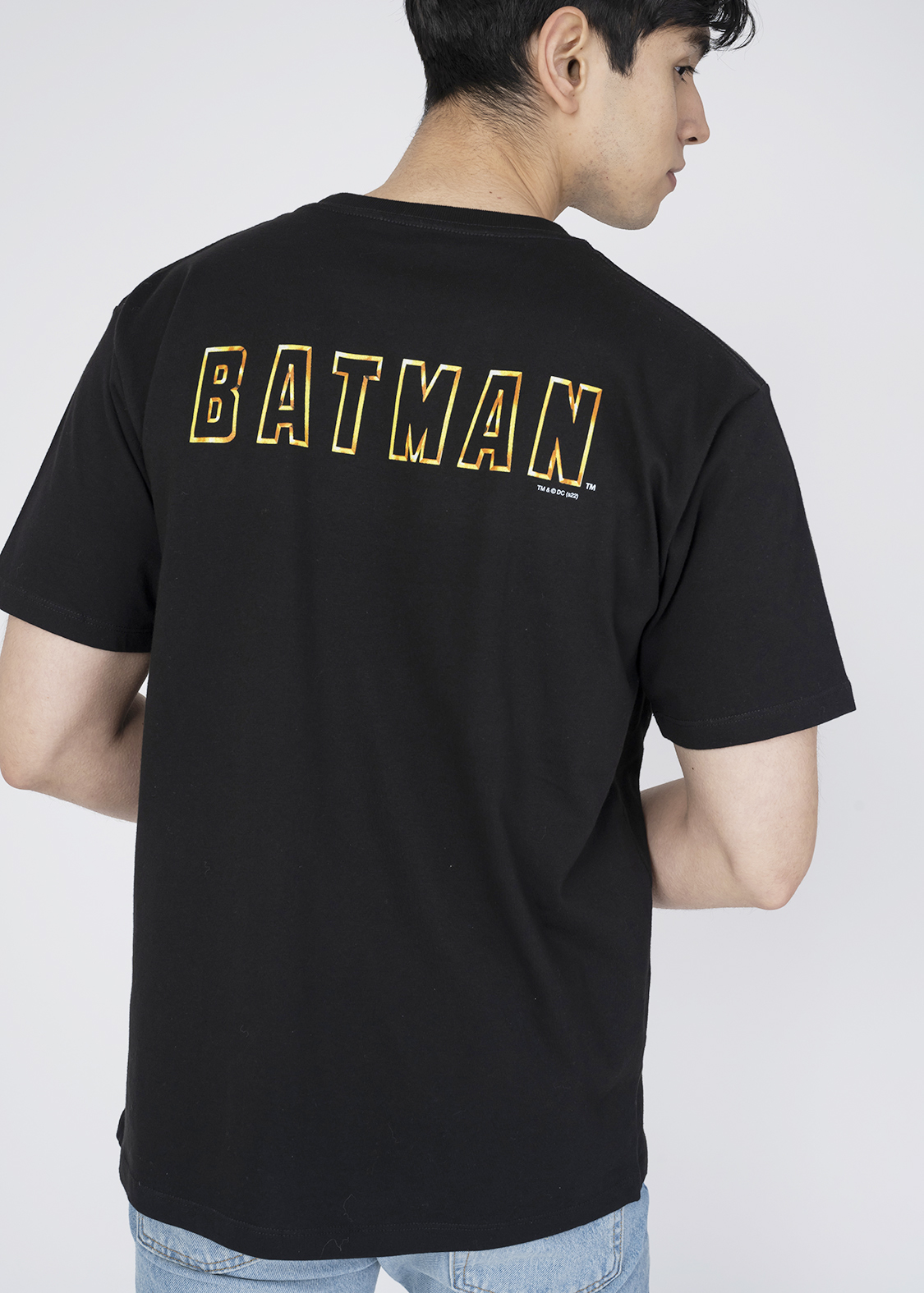 グラニフ「バットマン」 Tシャツ「バットマン」背面