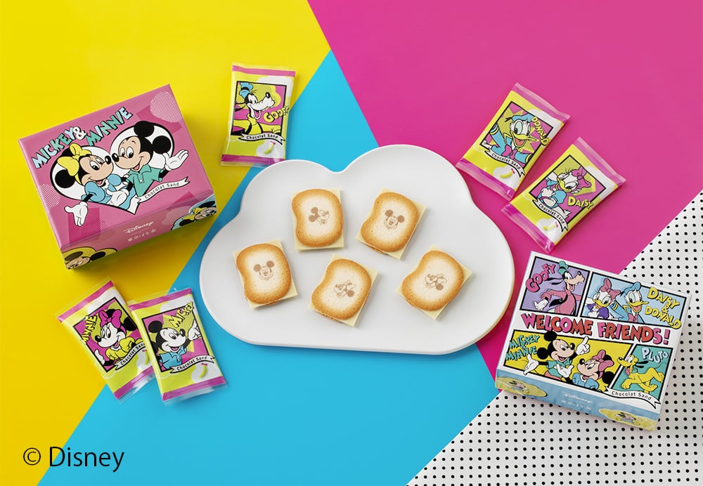 Disney SWEETS COLLECTION by 東京ばな奈『ミッキー＆フレンズ/ショコラサンド「見ぃつけたっ」』