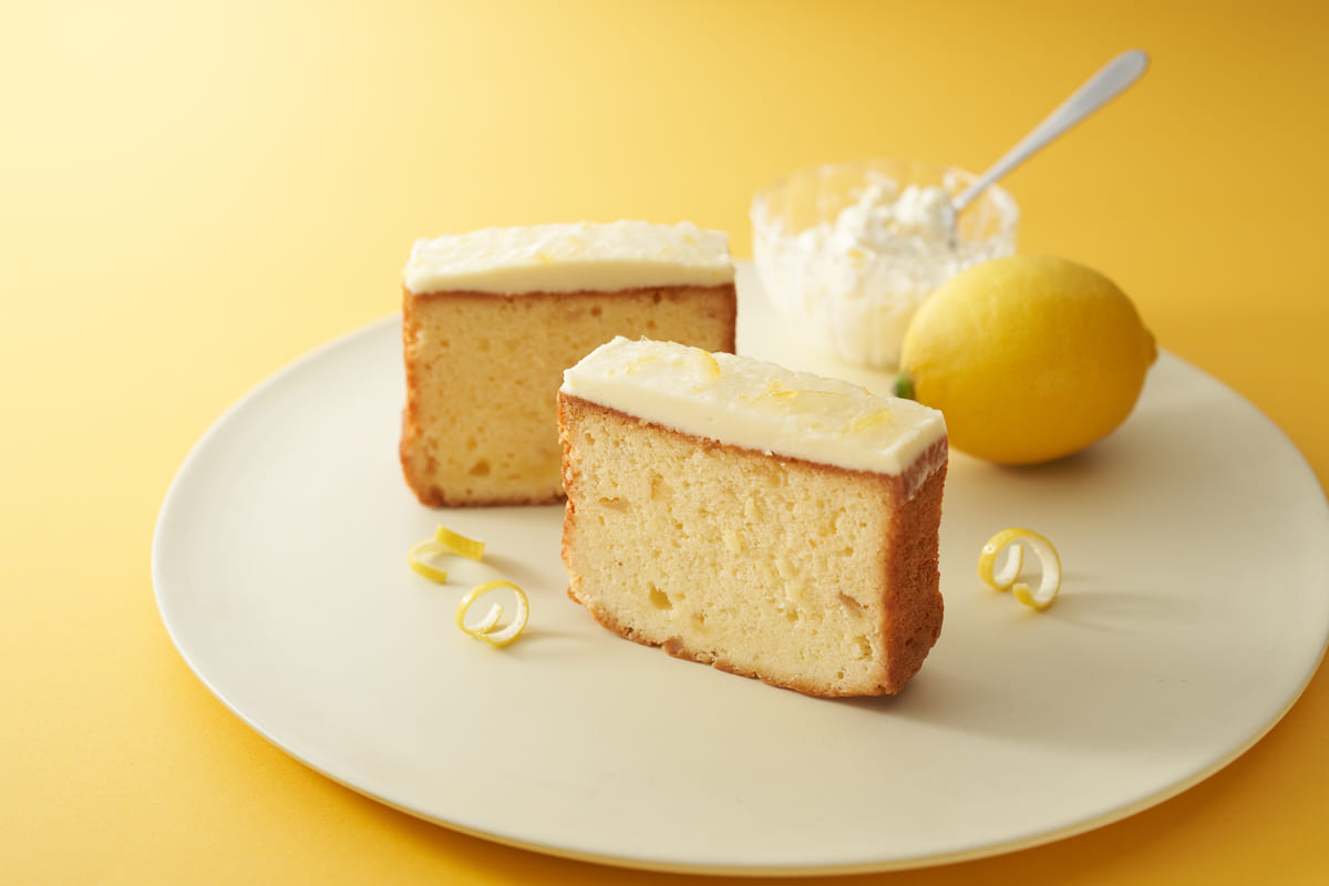レモンとクリームチーズのパウンドケーキ