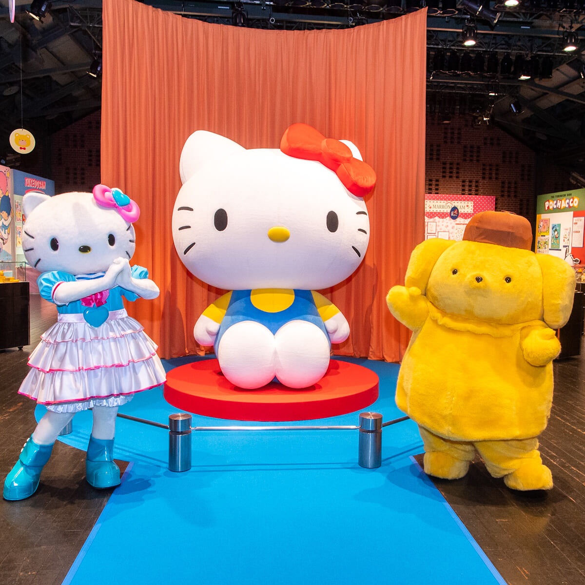 横浜赤レンガ倉庫「サンリオ展 ニッポンのカワイイ文化60年史」ヨコハマ限定バージョン
