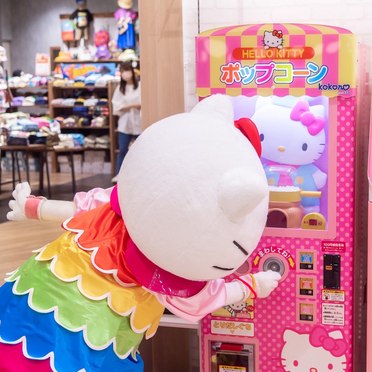 サンリオショップ「Sanrioカメイドクロック店」ポップコーン