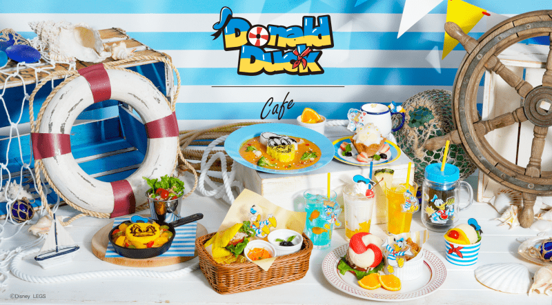 ディズニースペシャルカフェ「ドナルドダック」OH MY CAFE