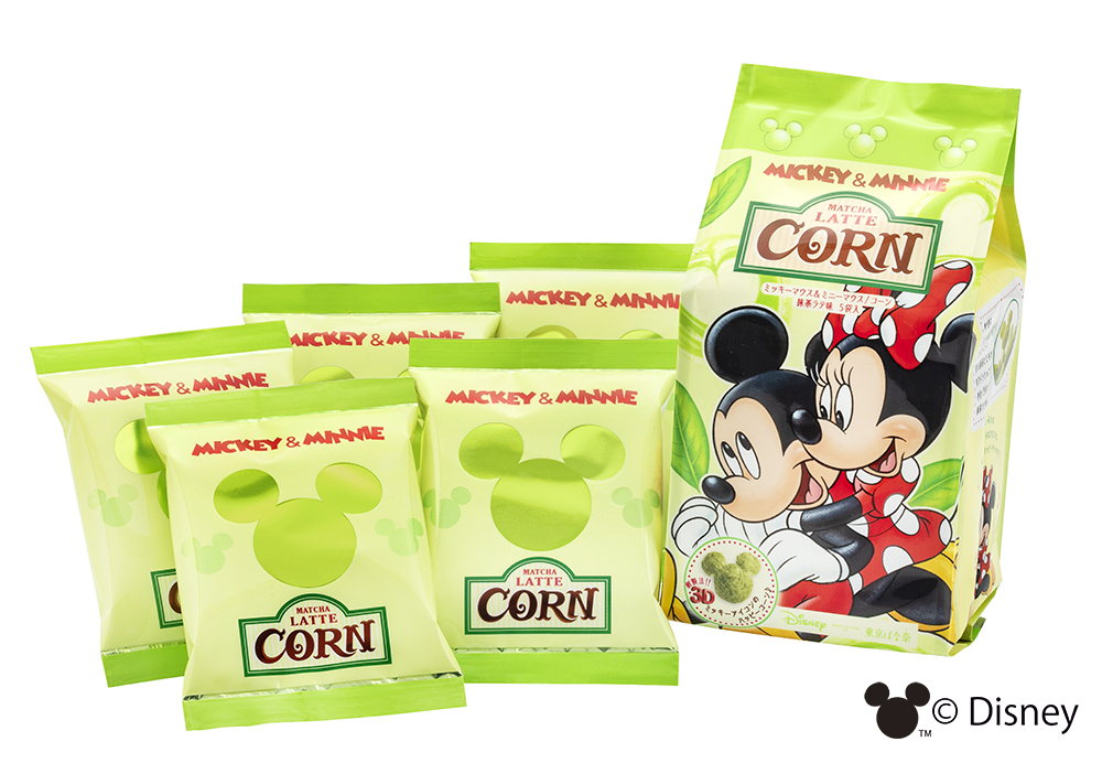 Disney SWEETS COLLECTION by 東京ばな奈「ミッキーマウス&ミニーマウス／コーン 抹茶ラテ味」アソート