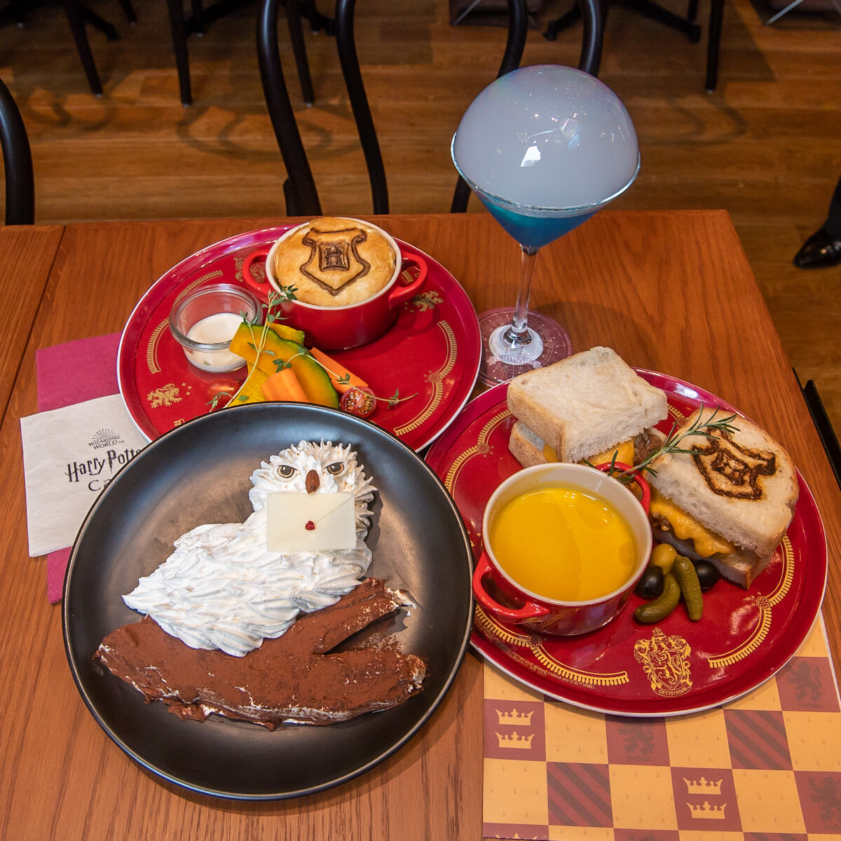赤坂Biz タワー「Harry Potter Cafe」メニュー集合