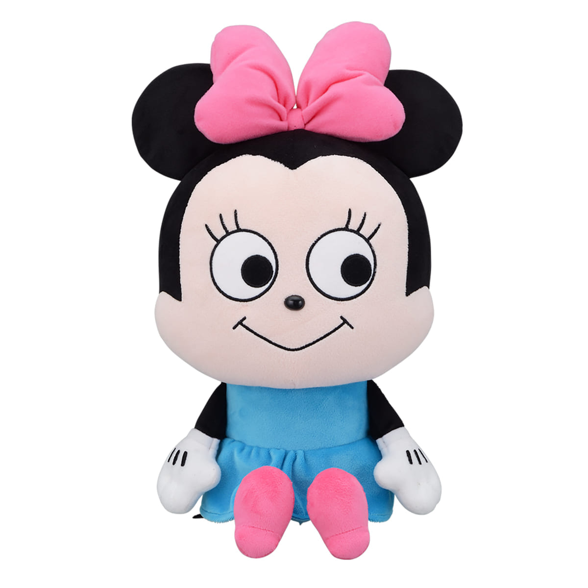 にしむらゆうじ画♪ミッキー＆プルート　メガジャンボぬいぐるみ　“ミニーマウス”