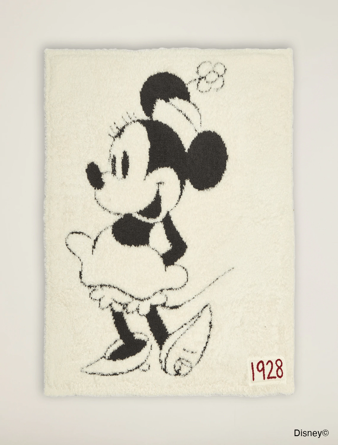 Classic Minnie Mouse Baby Blanket