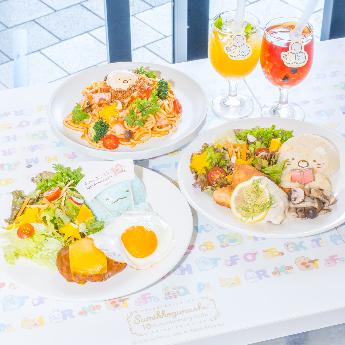 すみっコぐらし 10th Anniversary Cafe3