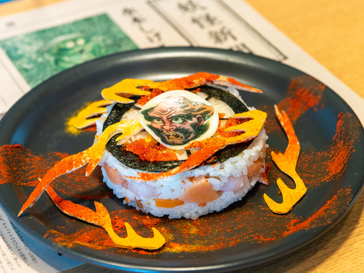 輪⼊道の海鮮ちらし寿司 撮影画像