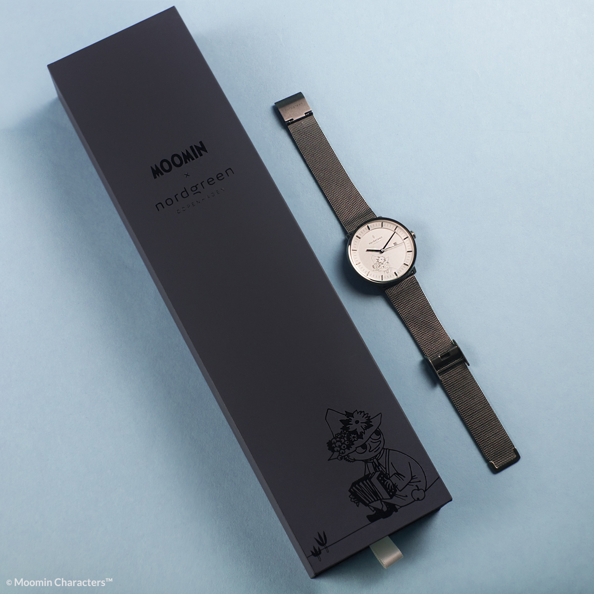 Nordgreen（ノードグリーン）「スナフキンガンメタルメッシュ」腕時計2