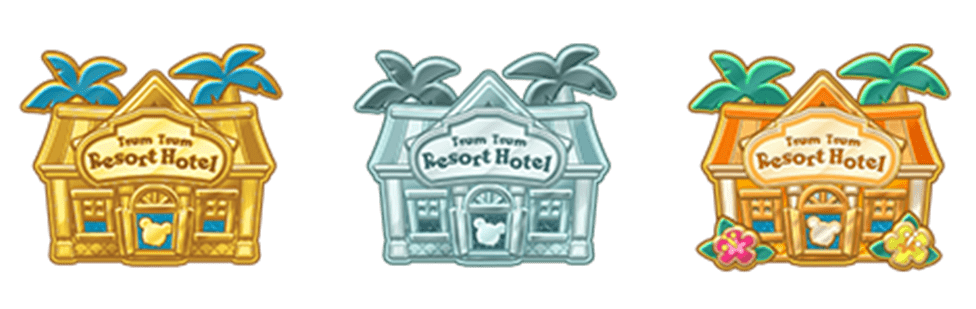 イベント「Tsum Tsum Resort Hotel リゾートホテル ～お部屋をかざろう～」ピンズ