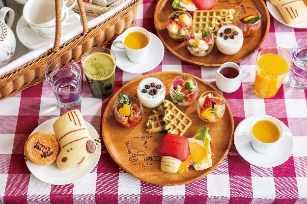 宿泊プラン「GRAND CHEF SNOOPY（グラン シェフ スヌーピー）」朝食