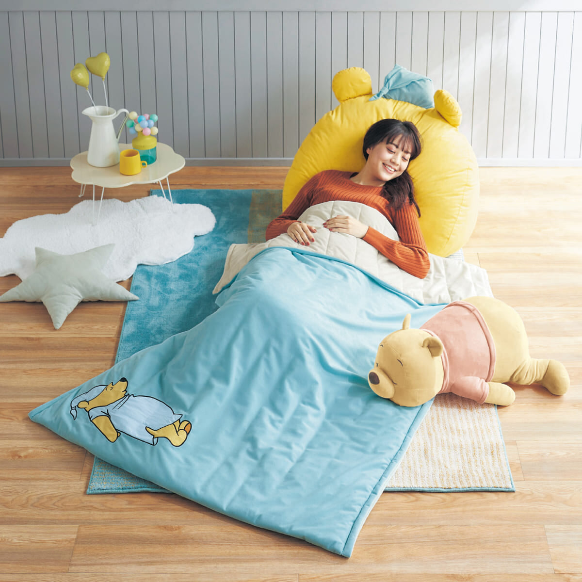 うたた寝クッション　使用イメージ
