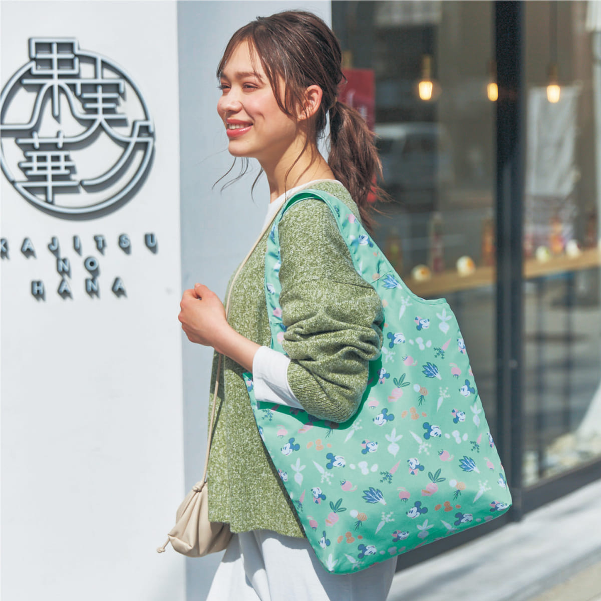 保冷ショッピングバッグ　使用イメージ