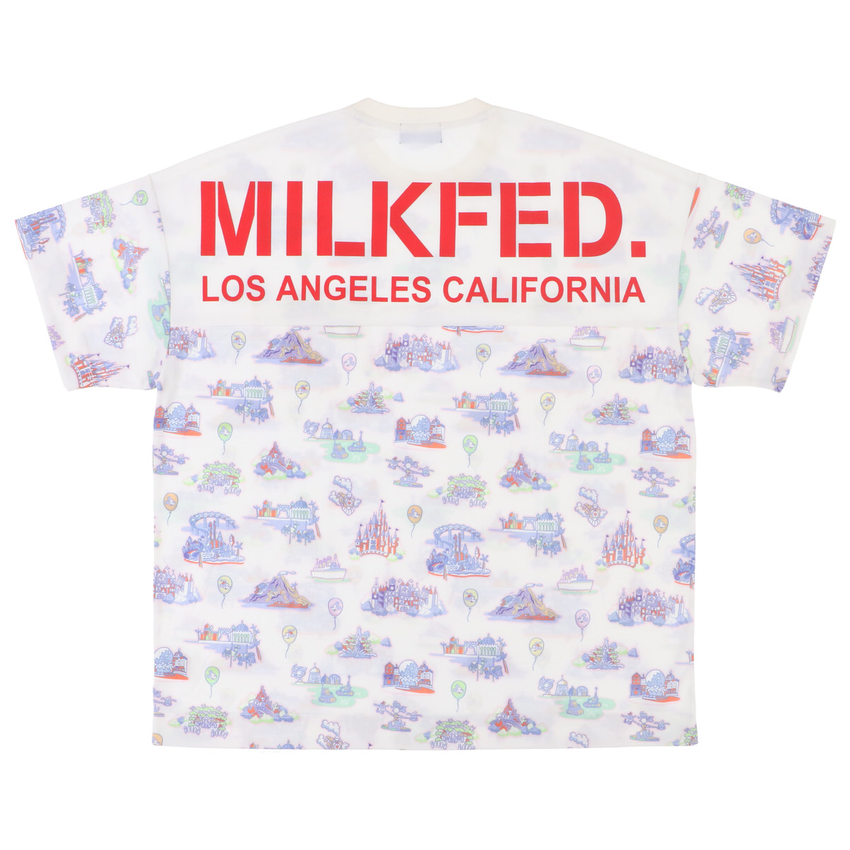 Tシャツ〈MILKFED.〉総柄2