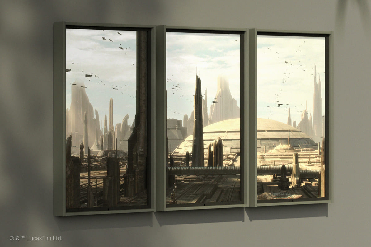 Atmoph Window 2 | Star Wars「コルサント」設置イメージ