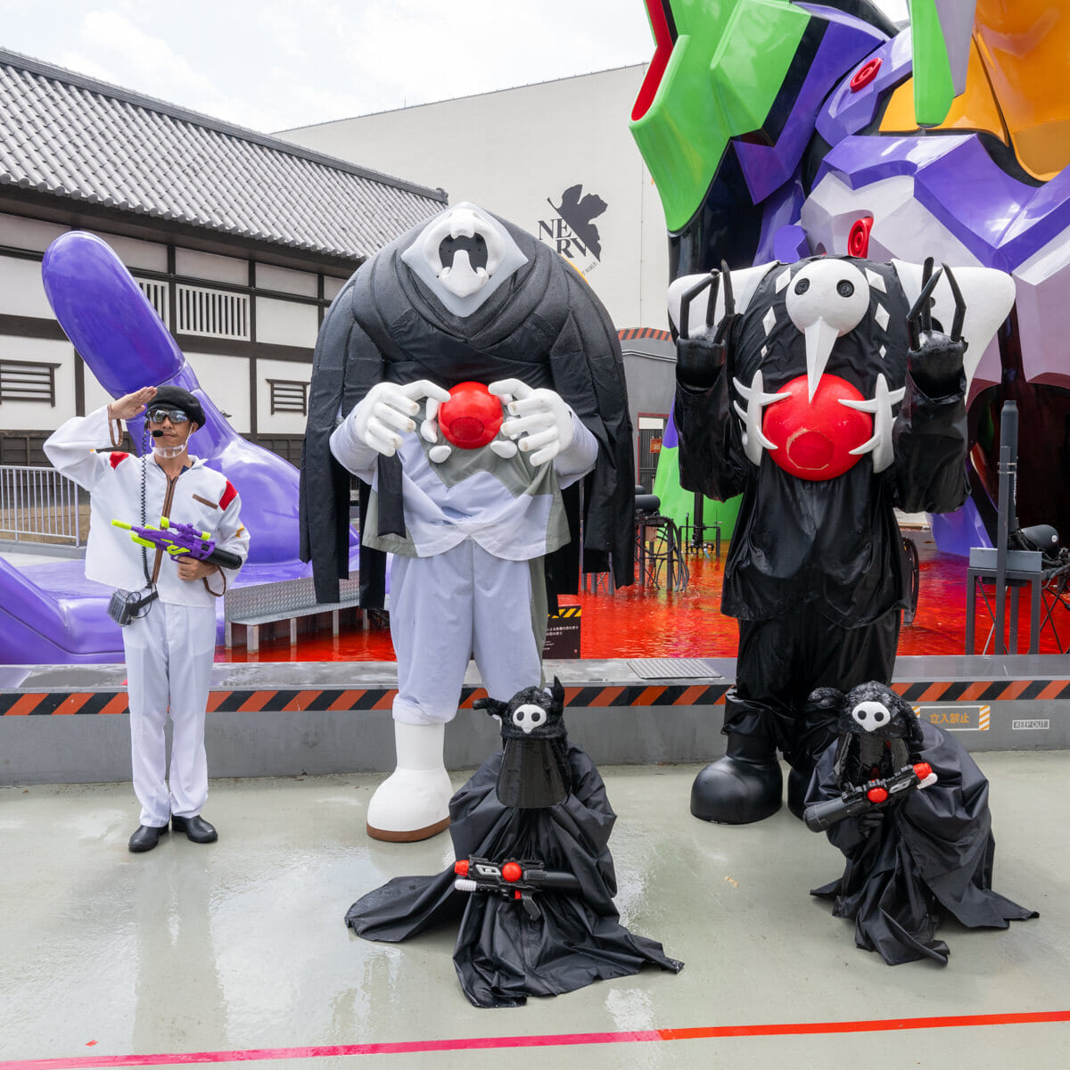 東映太秦映画村「スプラッシュ！エヴァンゲリオン京都基地2022」撮影