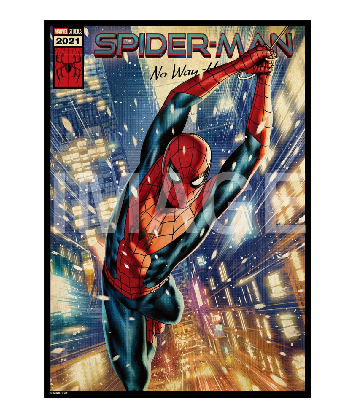 100％安い 〇 <br> Spiderman スパイダーマン sky 空中 <br>マーベル 映画 アメコミ アメ雑 Livin 
