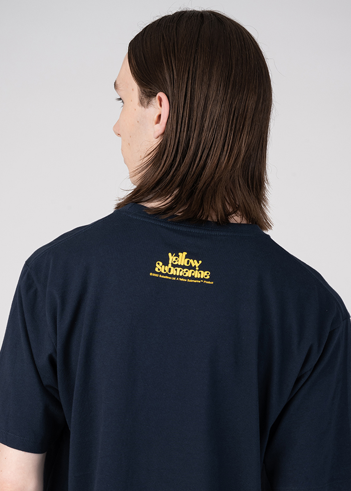 Tシャツ「ザ・ビートルズ ロゴ & イエロー・サブマリン」バック