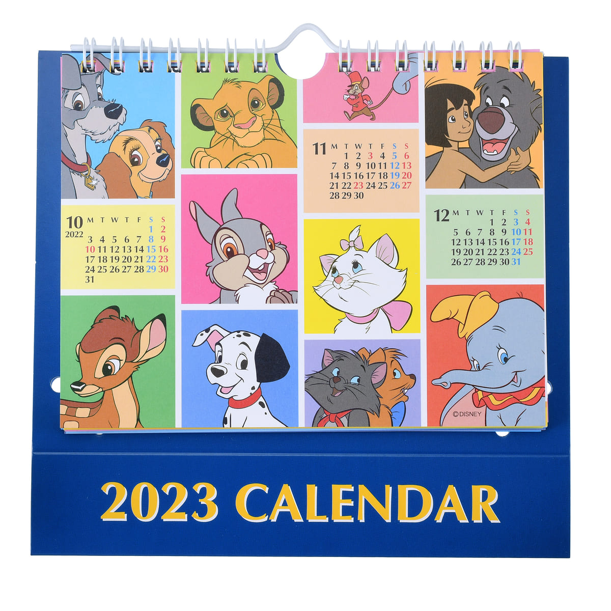 ディズニーキャラクター 卓上カレンダー 2023 ポップアップ CALENDARS＆ORGANIZERS