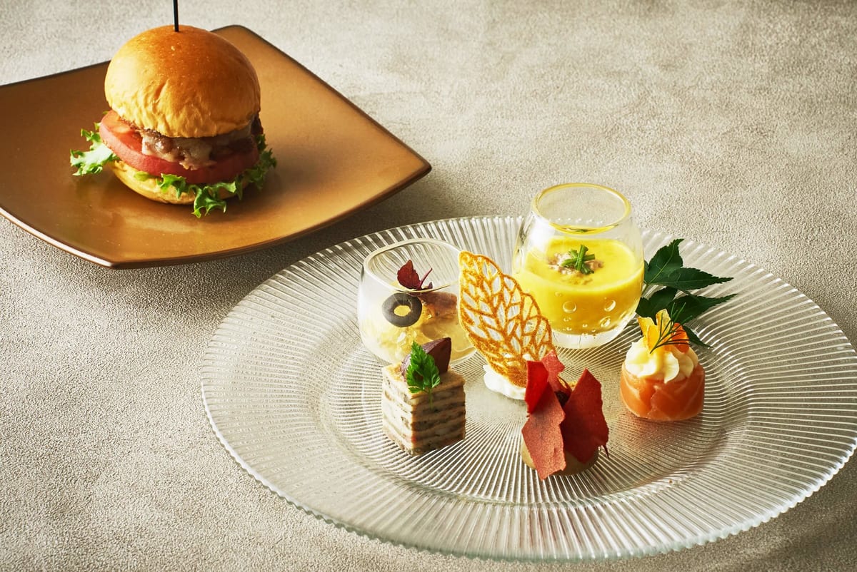 セイボリー（秋のスイーツコース『Marron & Caramel』_DINING & BAR TABLE 9 TOKYO）