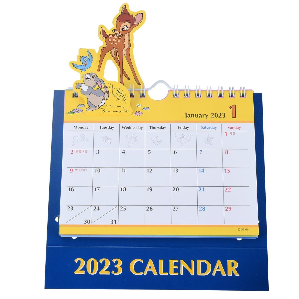 ディズニーキャラクター 卓上カレンダー 2023 ポップアップ CALENDARS＆ORGANIZERS 2