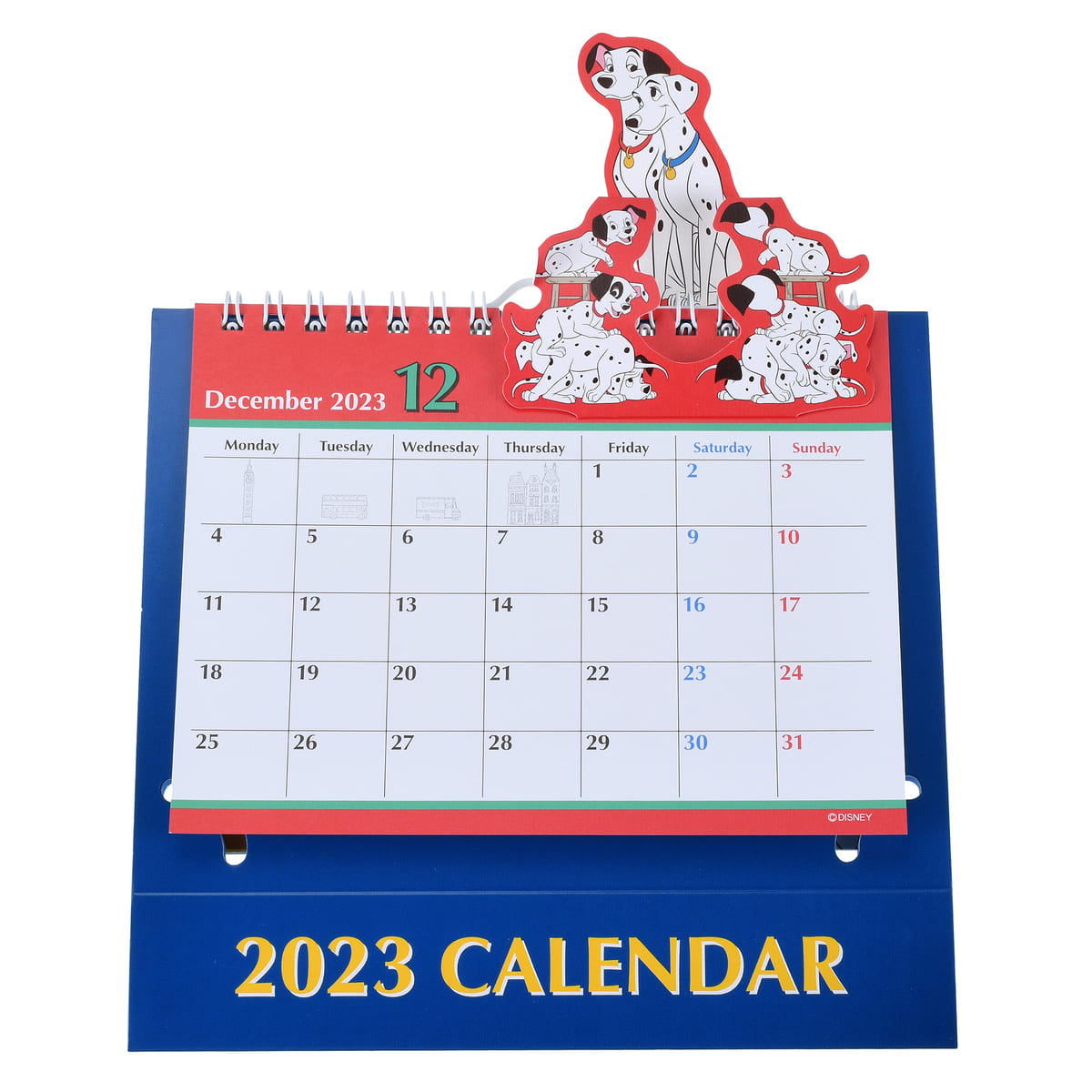 ディズニーキャラクター 卓上カレンダー 2023 ポップアップ CALENDARS＆ORGANIZERS 4