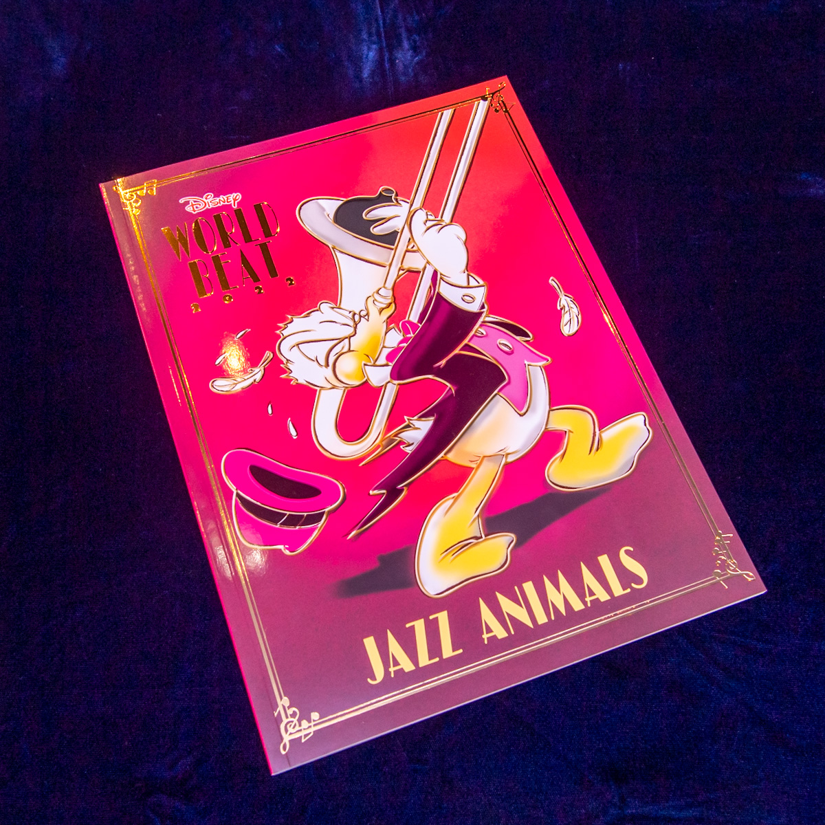 「ディズニー・ワールド・ビート 2022：JAZZ ANIMALS〜夢を奏でる動物たち」オリジナルグッズ　パンフレット